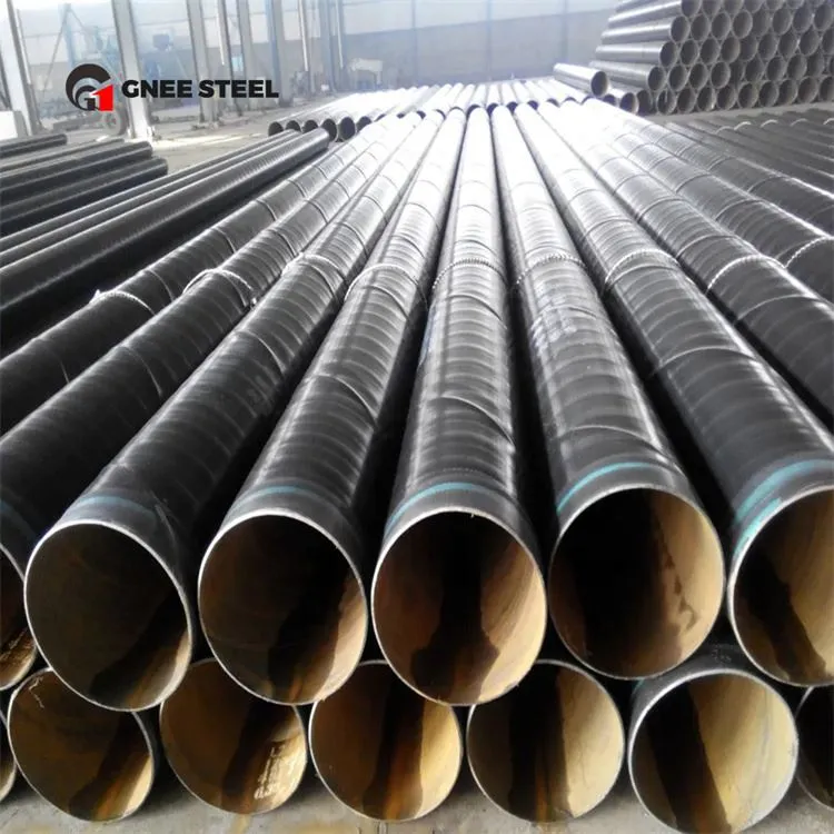 Tube en acier spiralé anticorrosion 3pe
