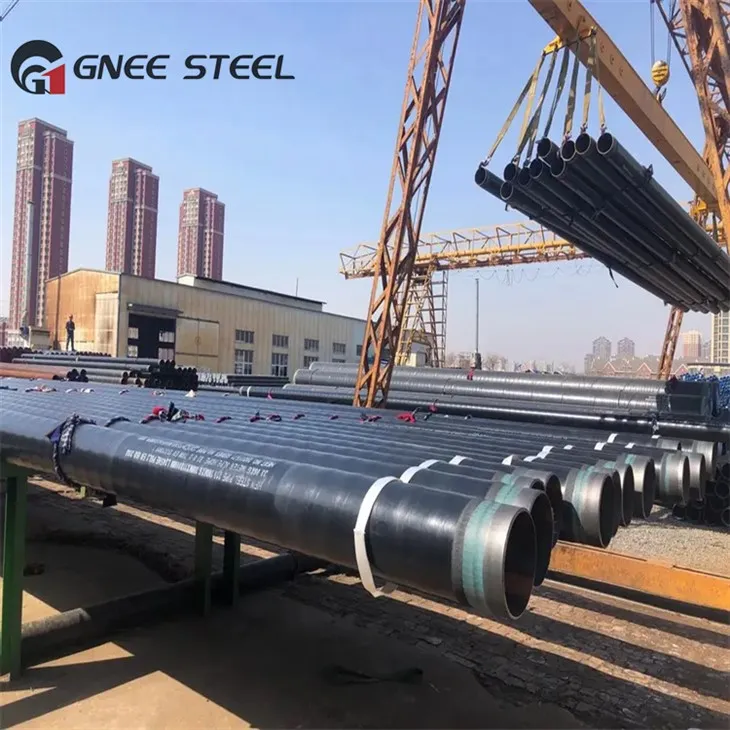 Tuyau d'acier soudé en spirale de grand diamètre API SSAW