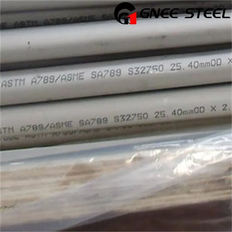 ASTM A789 UNS S32750 Pipe sans couture