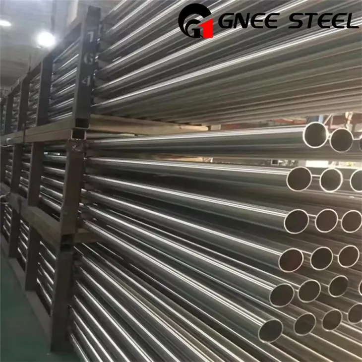 Tuyau en acier inoxydable poli A312 TP347